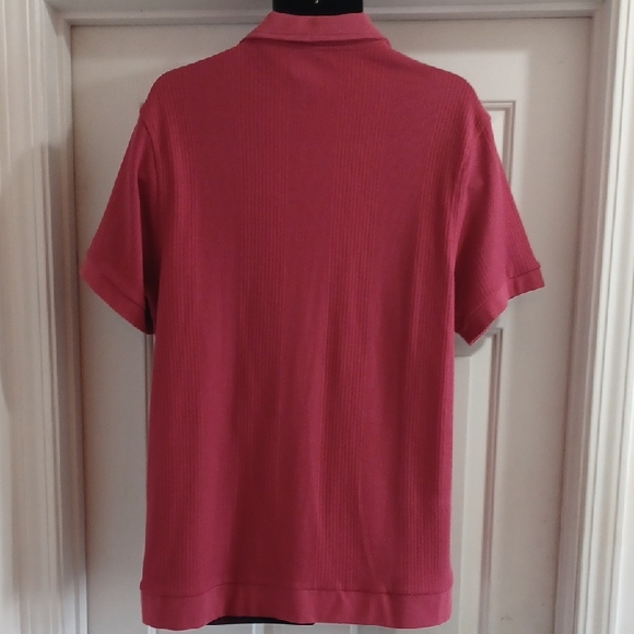 Alfani Casual Red Button Down Shirt - Picture 6 of 7